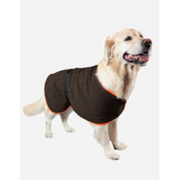 Fleece vest with membrane for dog
