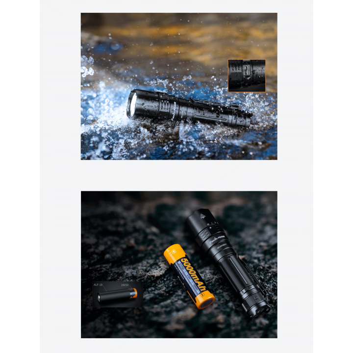 Fenix PD40R V2- 3000 Lumen LED-Taschenlampe