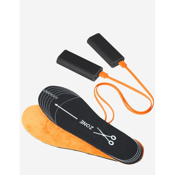 Warming shoe inserts + 2 5000 mAh powerbanks