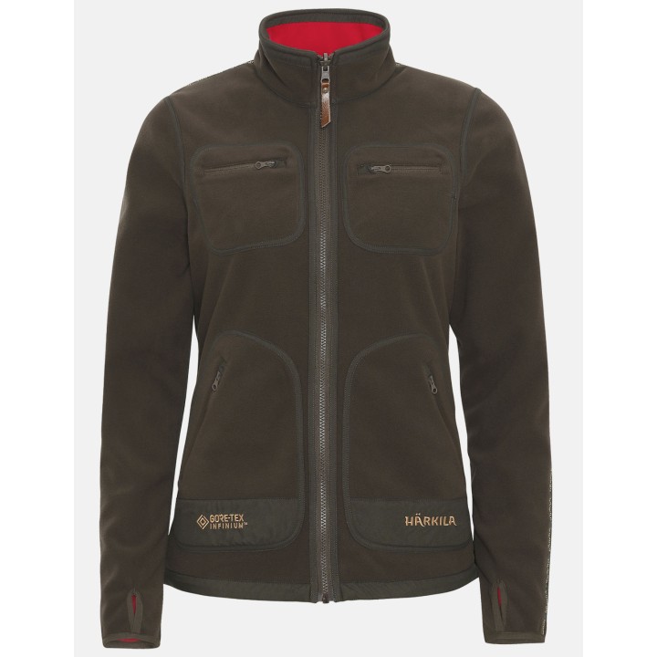 Kamko Lady braun/rot wendbares Windstopper-Fleece