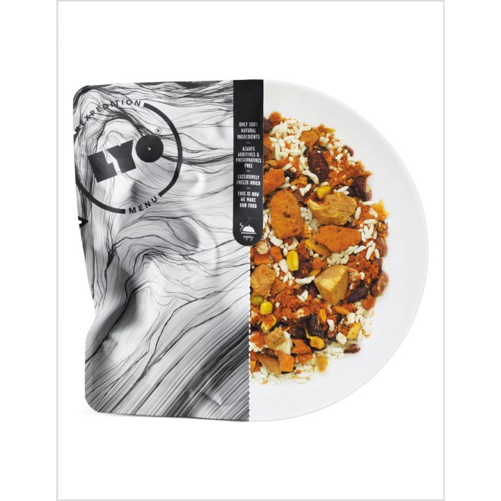 Freeze-dried Mexican dish with rice 370g
