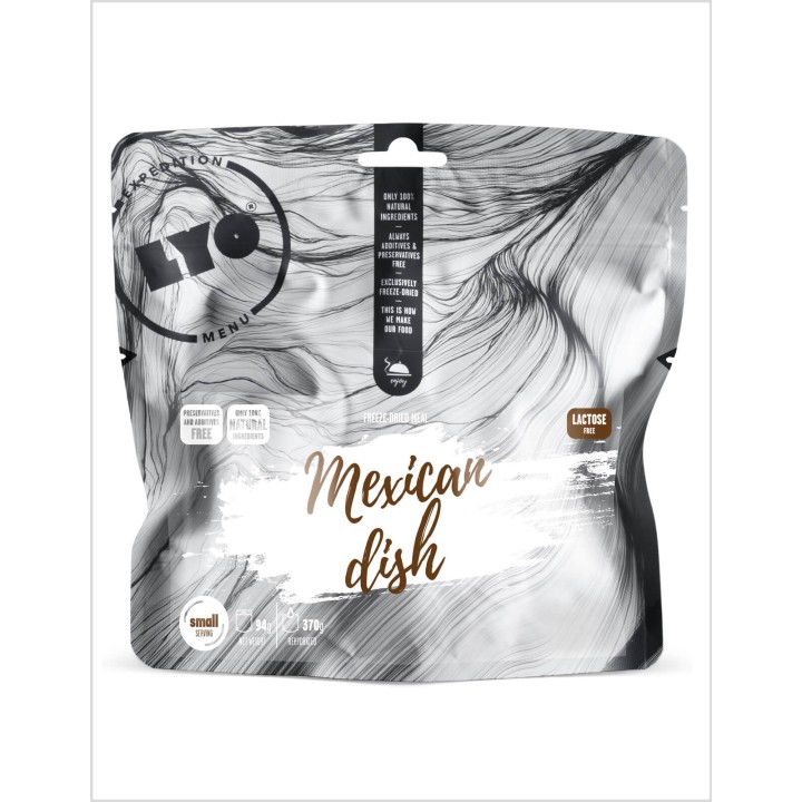 Mrazem sušený mexický pokrm s rýží 370g