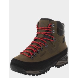 Saxnas GTX willow green - pánské kožené boty z nubuku