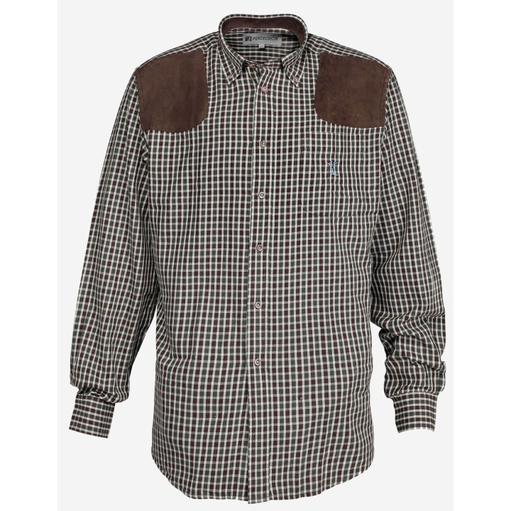 Sologne Mave - cotton shoulder reinforcement shirt
