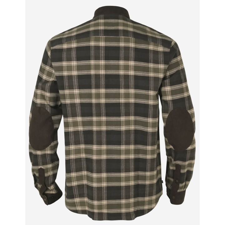 Aivak L/S shirt olive - thick cotton shirt