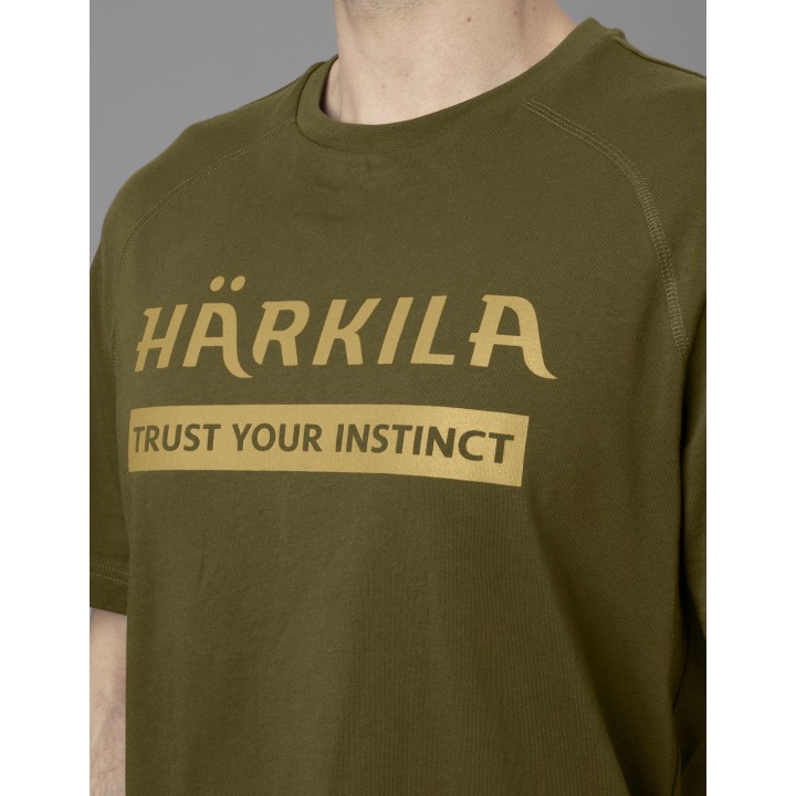 Koszulki letnie Logo 2-pak sand/dark olive do 5XL!