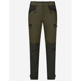 Larch stretch braun/grün - Damen Sommer Stretch Hose