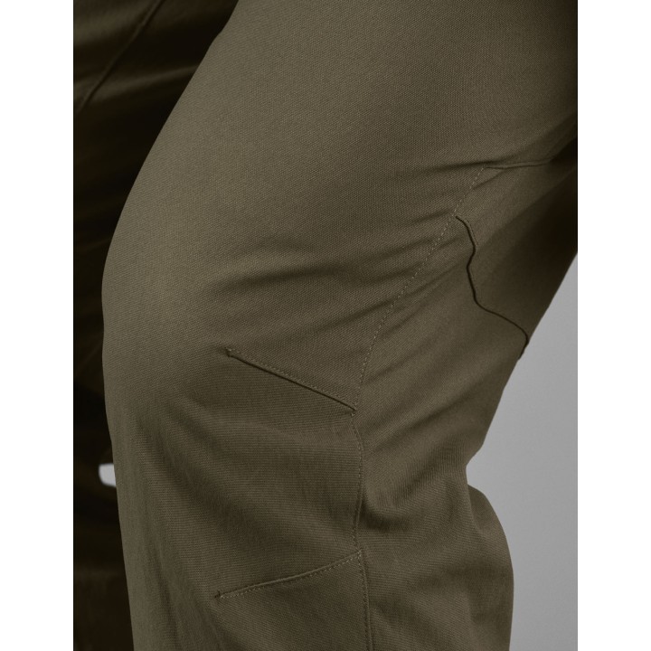 Outdoor-Stretch-Sommerhose tannengrün