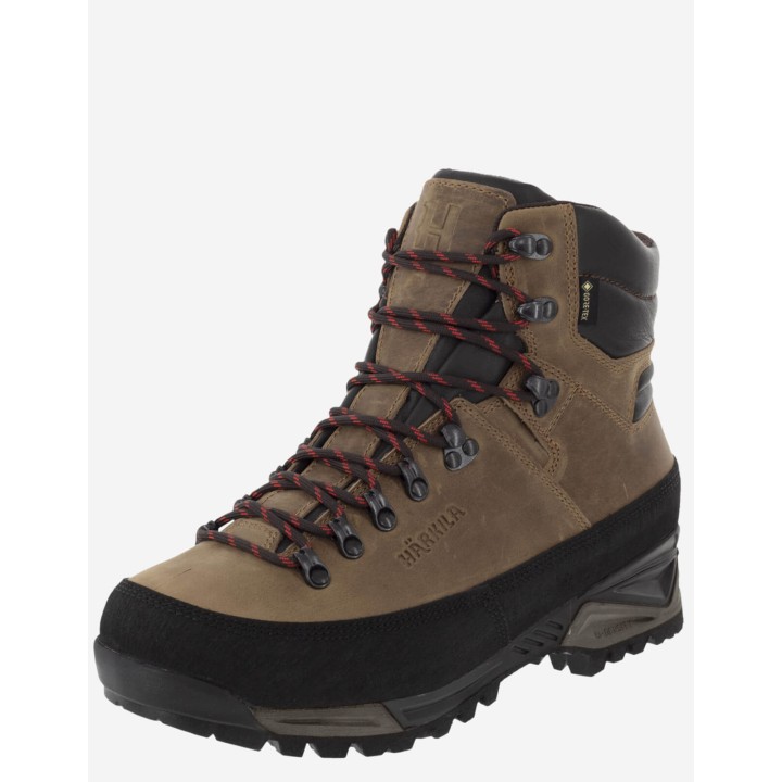 Saxnas GTX mid brown - men's nubuck leather boots
