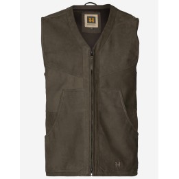 Härkila Pro Hunter Leather waistcoat - gilet en cuir résistant