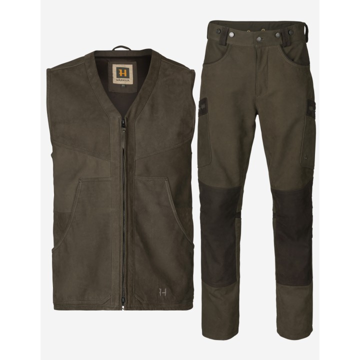 Härkila Pro Hunter Leather - кожаный прочный комплект