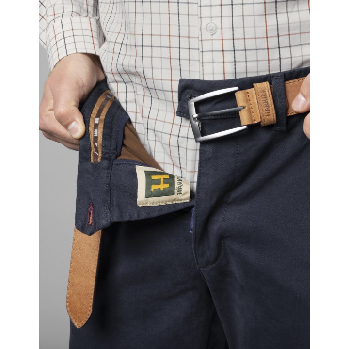 Härkila Norberg chinos dark navy - cotton pants for every occasion