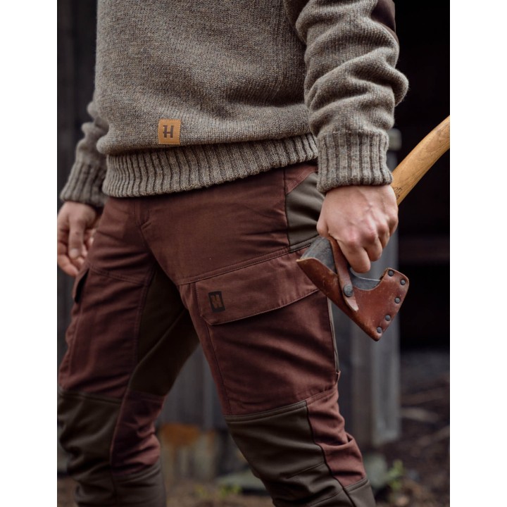 Rouge sang scandinave - pantalon de chasse d'été Harkila