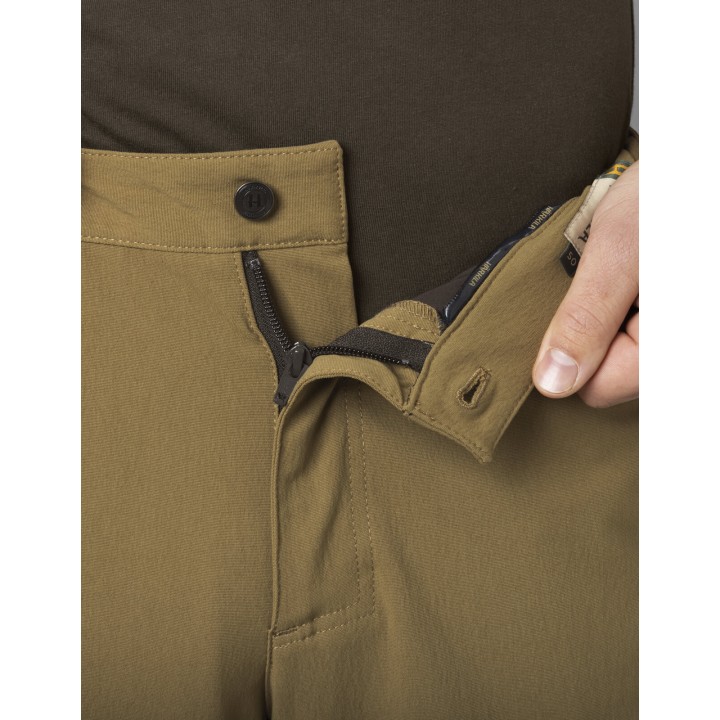 Ragnar Sommerhose - elastische Hose für Aktive goldbraun