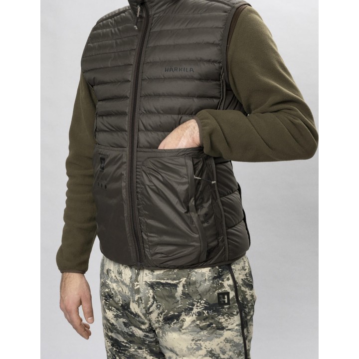 Harkila Mountain Hunter Expedition reversible down - dwustronna kamizelka z puchem