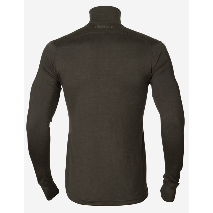 All Season Base Half Zip - T-Shirt aus 100% Merinowolle