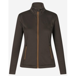 Emily tmavohnedá - dámsky fleece