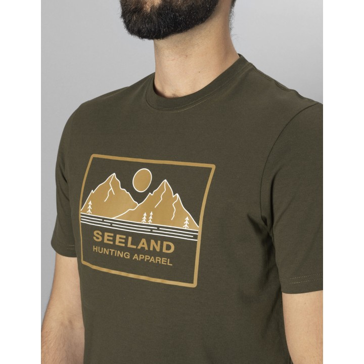 Kestrel grizzly brown - summer shirt 60% cotton