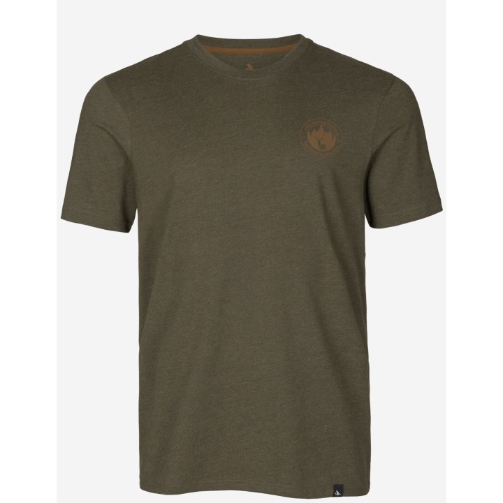 Saker pine green - summer shirt 60% cotton