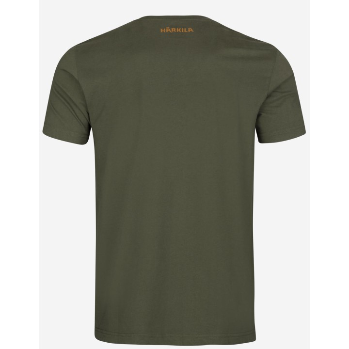 Harkila Modi Melange S/S rosin - Sommer t-shirt 100% Baumwolle