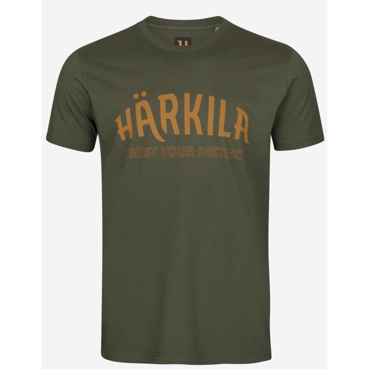 Harkila Modi Melange S/S rosin - Sommer t-shirt 100% Baumwolle