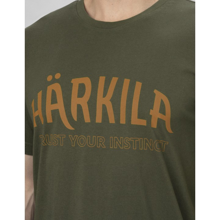 Harkila Modi Melange S/S rosin - Sommer t-shirt 100% Baumwolle