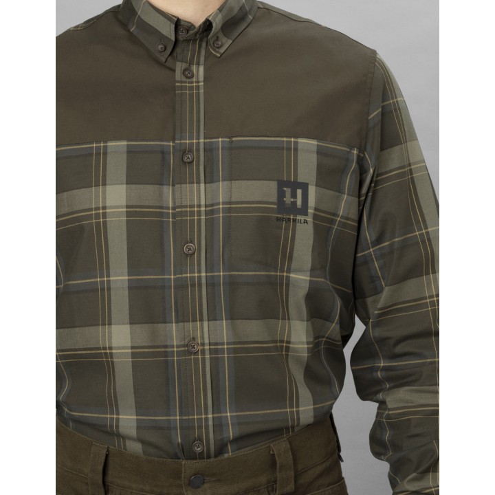 Anker willow green - chemise à manches longues