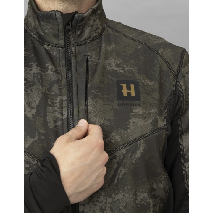 NOCTYX camo AXIS MSP®Black/Black - kurtka polarowa Harkila