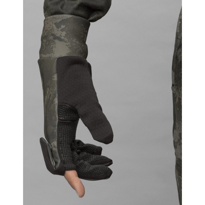 Noctyx camo AXIS MSP®Black/Black - перчатки со съемными пальцами