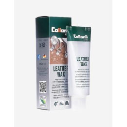 Wax Collonil leather care product.