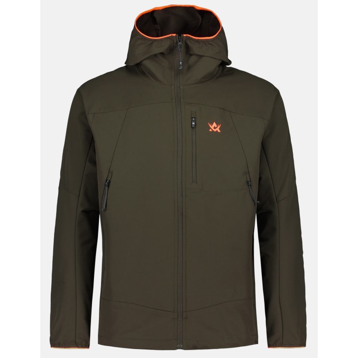 Chaser Ms Stretch Alaska brown - lightweight and quiet hunting jacket
