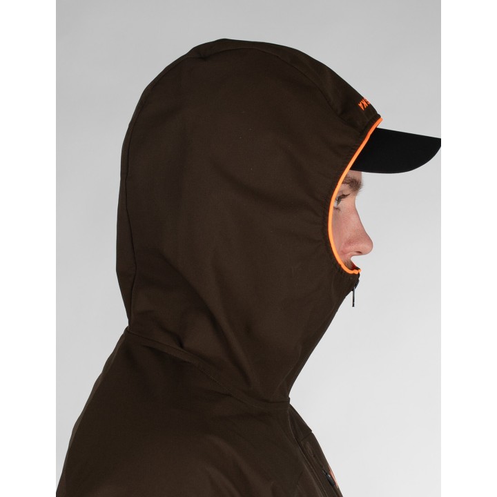 Chaser Ms Stretch Alaska brown - lightweight and quiet hunting jacket