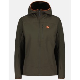 Chaser Ws Stretch Alaska brown - women's softshell jacket for summer