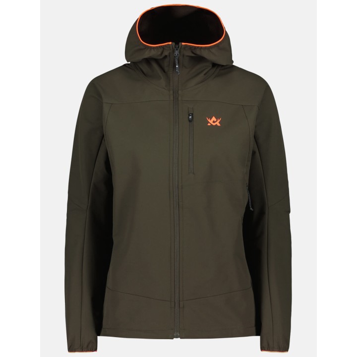 Chaser Ws Stretch Alaska braun - Damen Softshelljacke für den Sommer