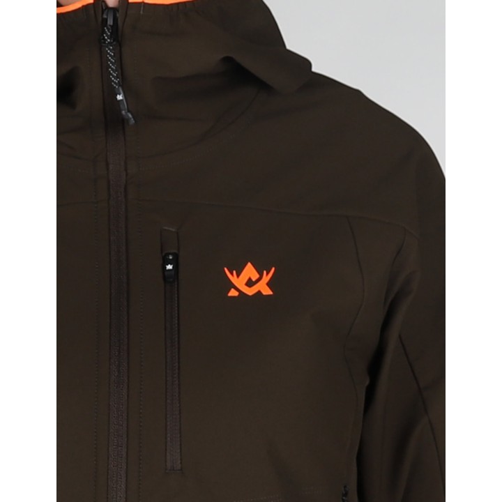 Chaser Ws Stretch Alaska braun - Damen Softshelljacke für den Sommer