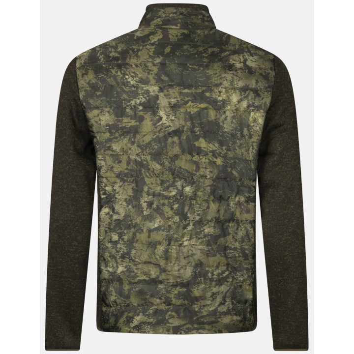 Theo Hybrid InVis green insulated sweatshirt