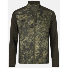 Theo Hybrid InVis green insulated sweatshirt