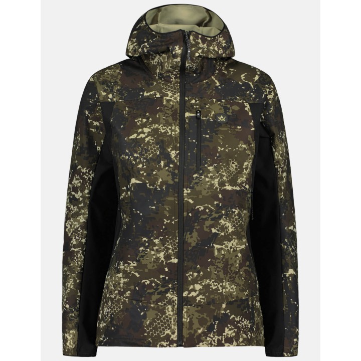 Chaser Ws Stretch Alaska BTI camo női softshell kabát nyárra