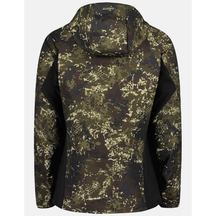 Veste softshell pour femme Chaser Ws Stretch Alaska BTI camo pour l'été