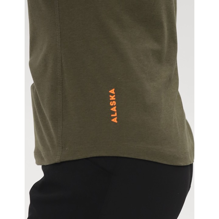 CoolDry Ws Half Zip Brown - dámske technické tričko s dlhým rukávom