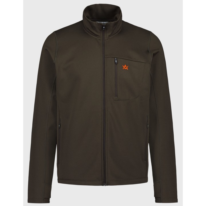 ThermoDry Ms Brown - легкая флисовая толстовка