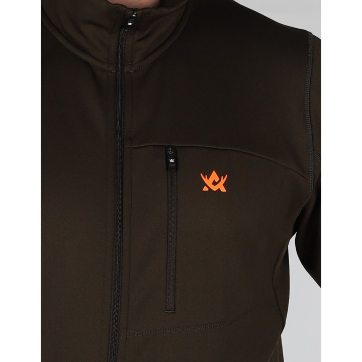 ThermoDry Ms Brown - lekka bluza polarowa