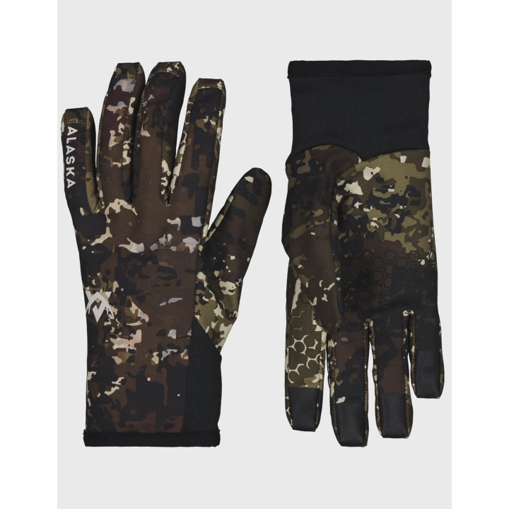 Chaser Stretch BlindTech Forest stretch softshell gloves