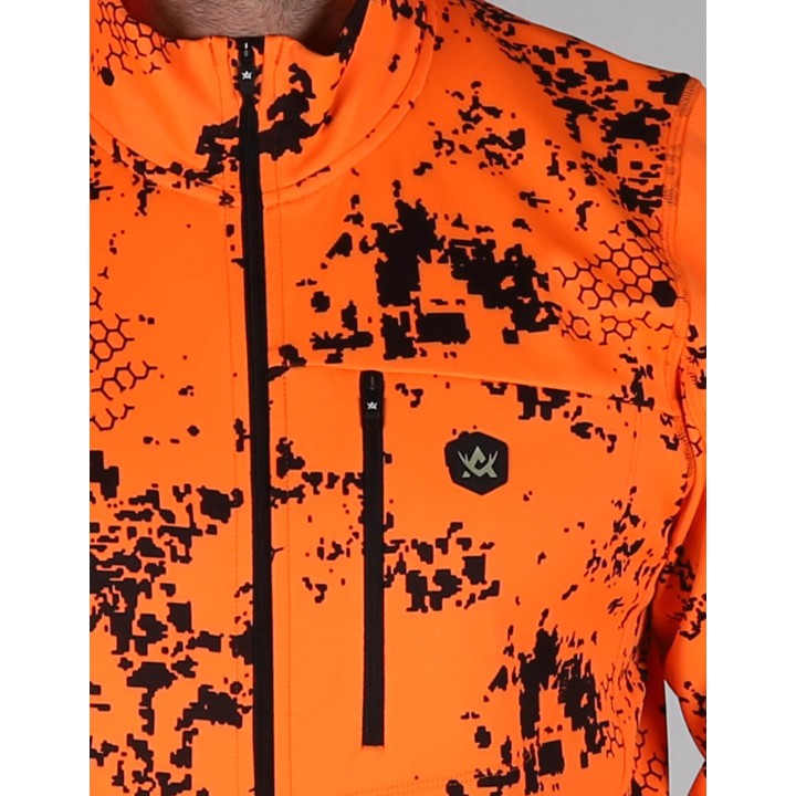 ThermoDry Ms BlindTech Blaze - leichtes Fleece-Sweatshirt