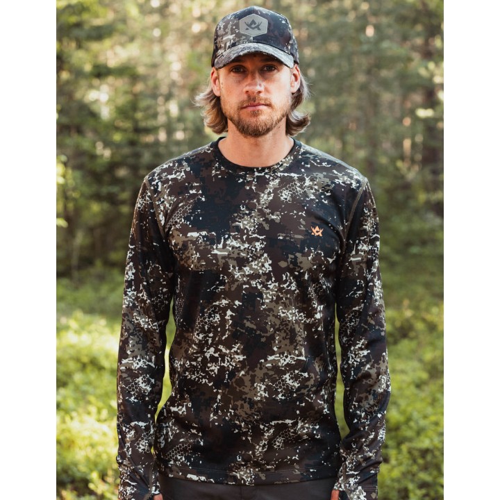 CoolDry MS LS BlindTech Forest Technisches Langarm-T-Shirt