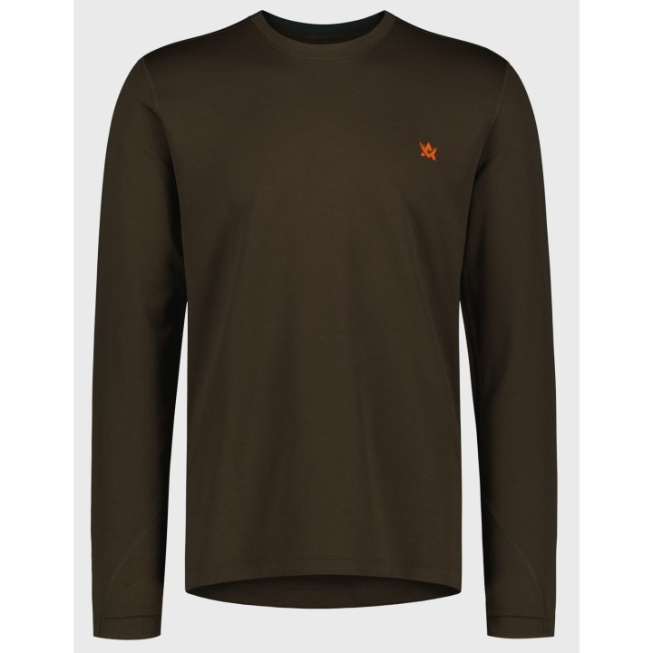 CoolDry MS LS Brown - T-shirt technique à manches longues