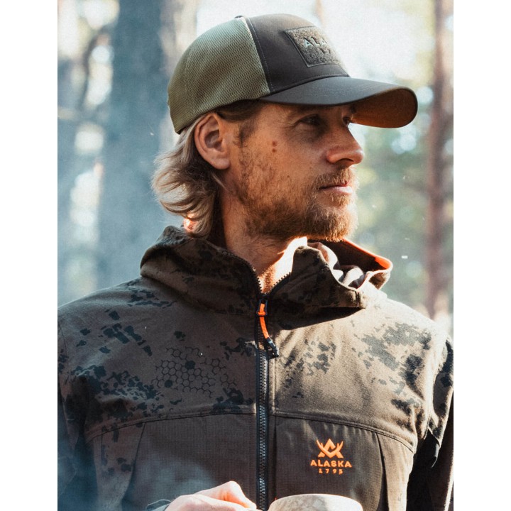 Trucker Braun/Oliv - Universal-Baseballmütze