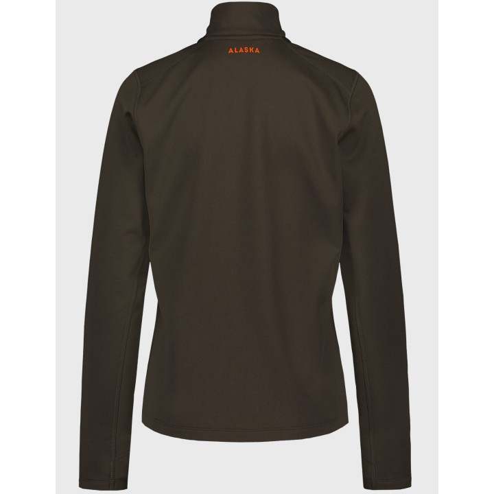 ThermoDry Ws Barna könnyű fleece pulóver
