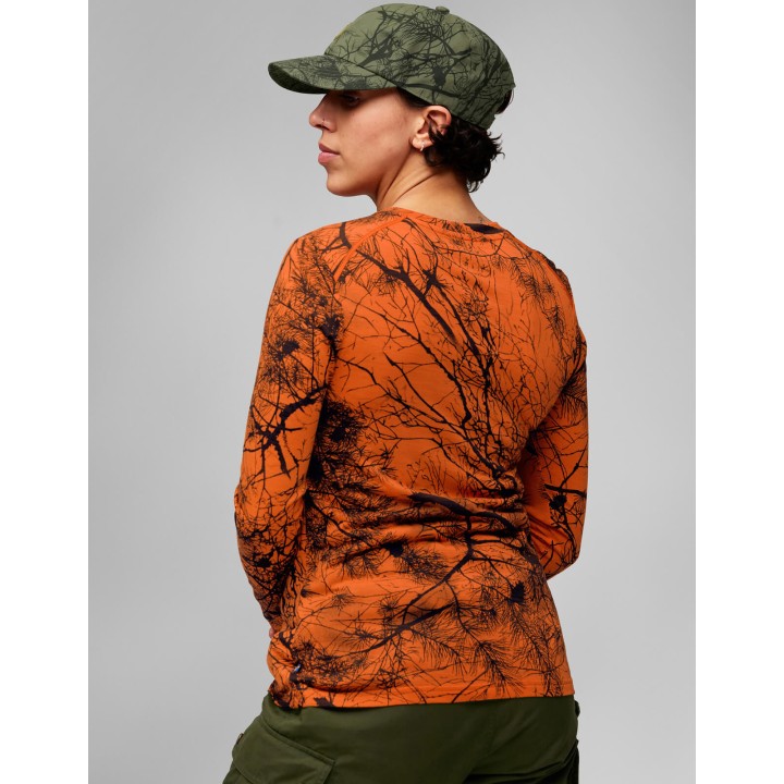 Värmland Wool LS W - dámské tričko 50% vlna