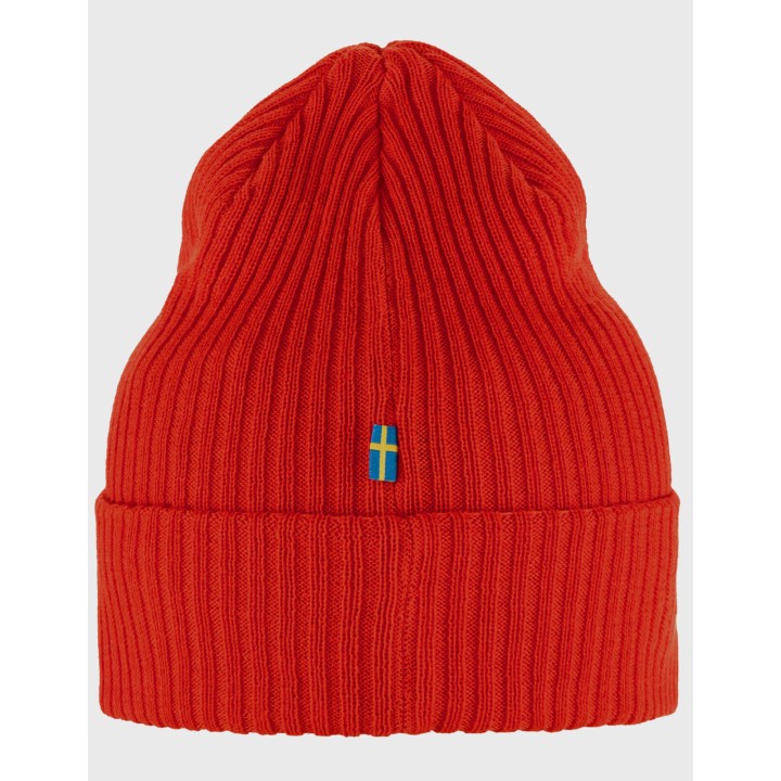 Rib Hat flame orange - pohodlná čepice Fjällräven